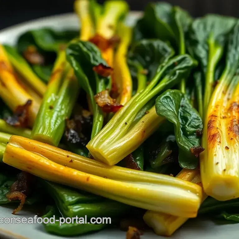 Charred Bok Choy Delight: A Savory Grilled Affair