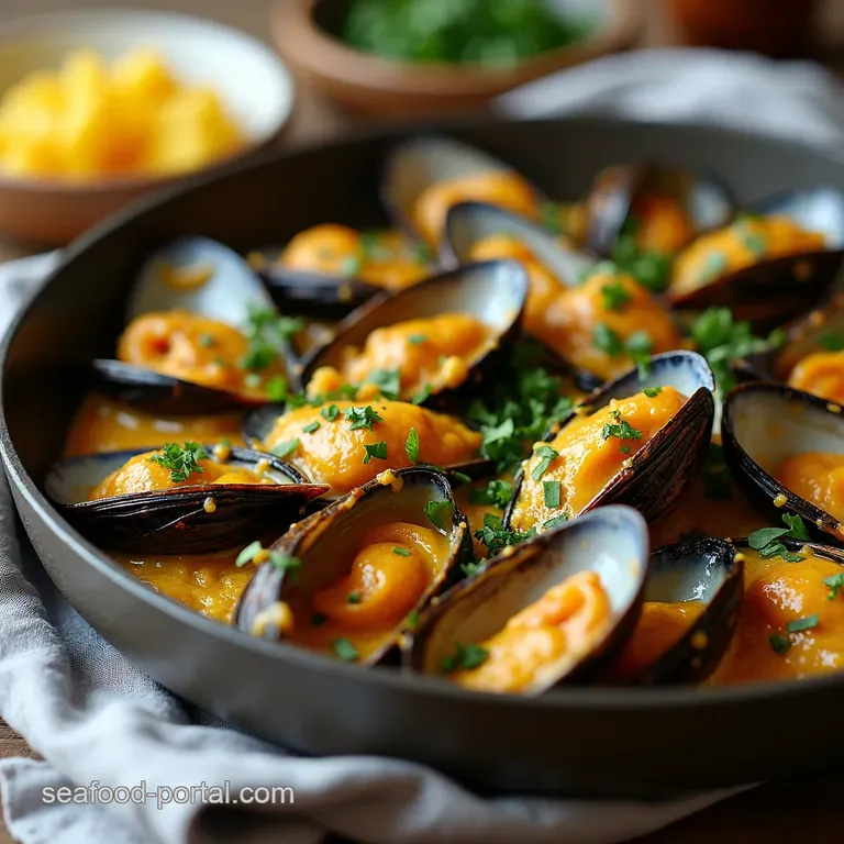 Cheesy Baked Mussels A Taste of the Seaside