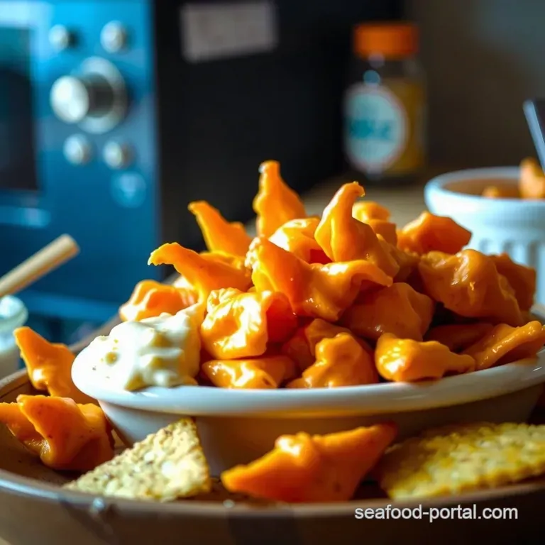 Crab Rangoon Dip The Ultimate Cheesy Crispy Creamy CrowdPleaser presentation