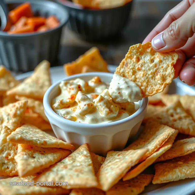 Easy Crab Rangoon Dip Recipe Creamy Cheesy Party Appetizer