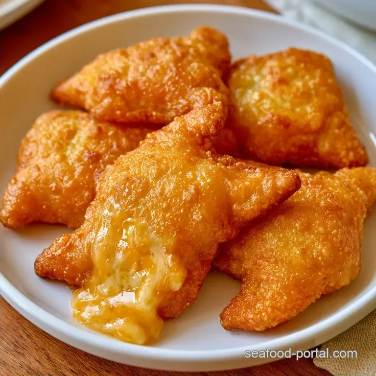 Crispy Cheesy Shark Hand Pies