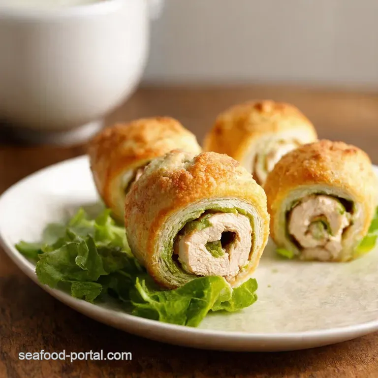Chicken Salad Pinwheel Sandwiches presentation