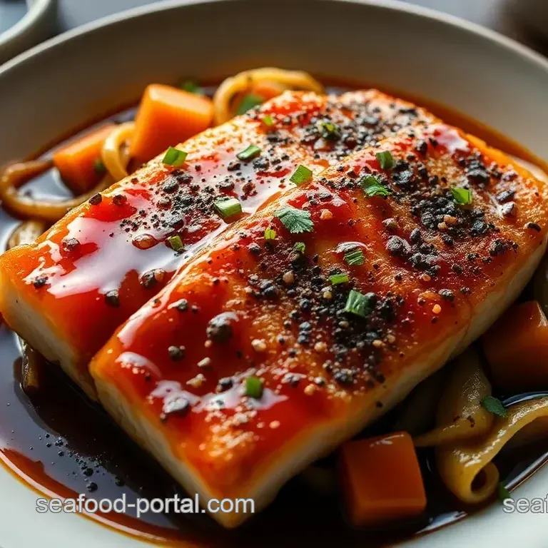 Chilean Sea Bass with Ginger Soy Glaze