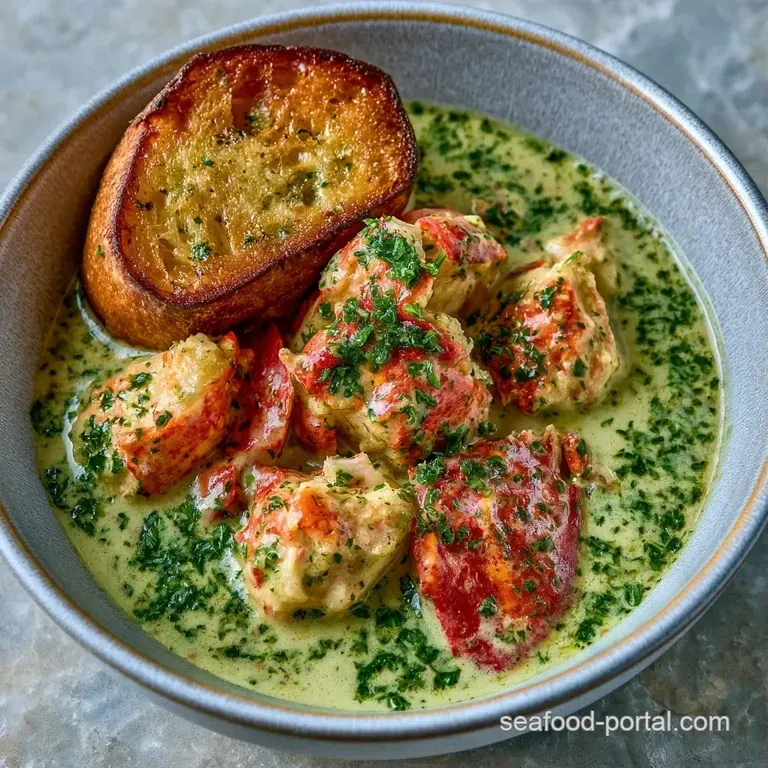 Two buttered lobster rolls on a white ceramic platter, garnished with fresh chives and bright lemon wedges.