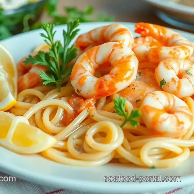 Chilled Shrimp Pasta Salad with Dressing