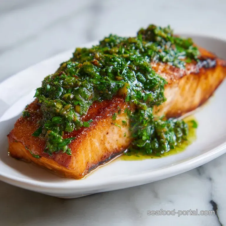 Chimichurri Salmon: A Delicious Twist