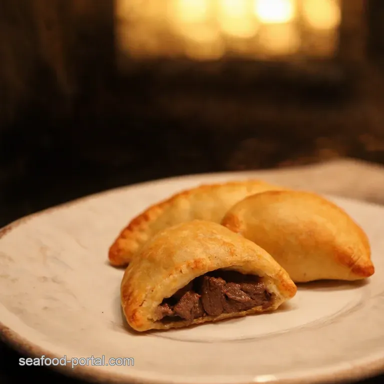 Classic Argentinian Beef Empanadas Hand Pies presentation