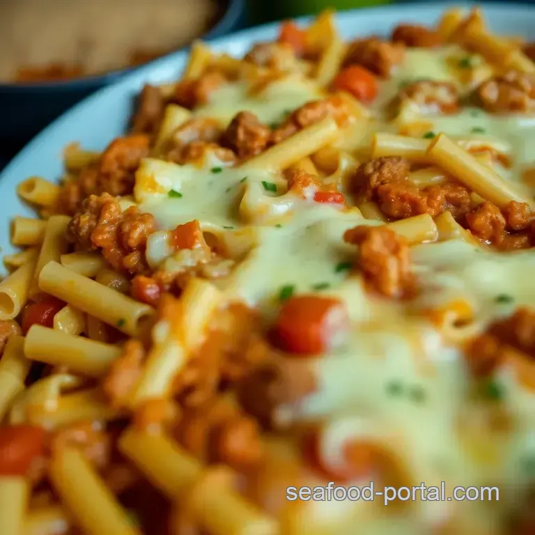 Classic Baked Ziti: a Hearty Italian Comfort Dish presentation