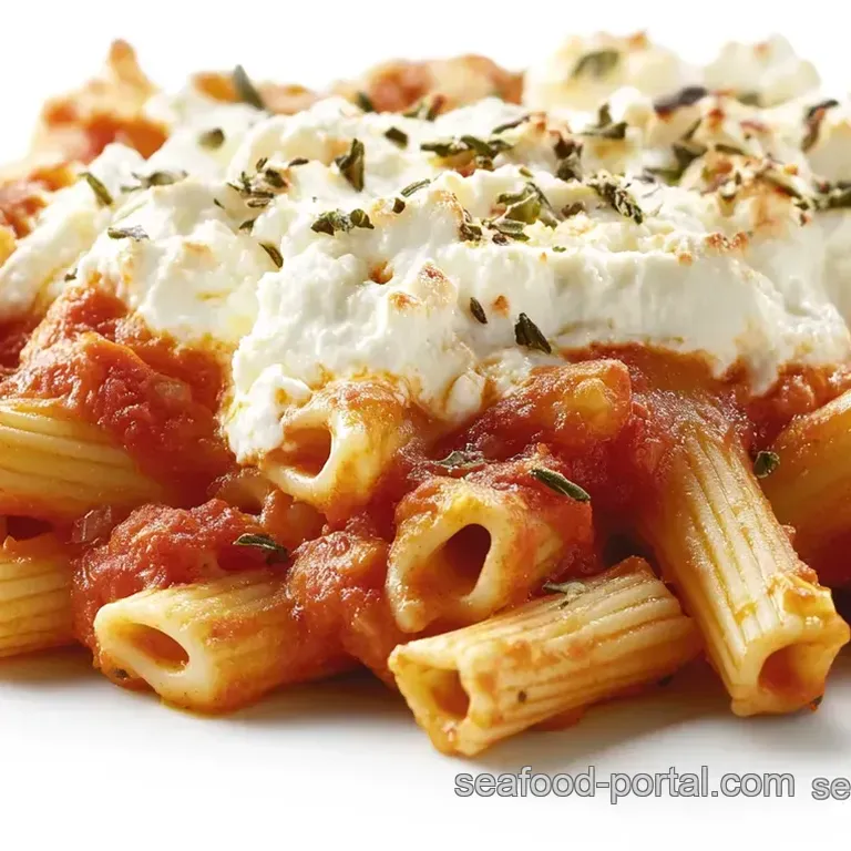 Classic Baked Ziti with Ricotta