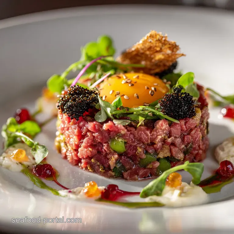 The Wild Card Lean Luxurious Classic Bison Tartare