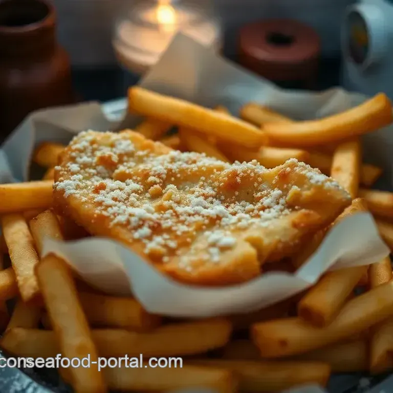 Classic British Fish and Chips: A Crispy Delight