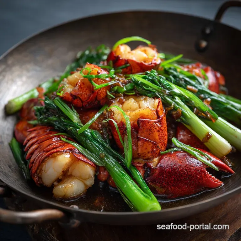 Classic Cantonese Ginger Scallion Lobster: Mastering Wok Hei at Home