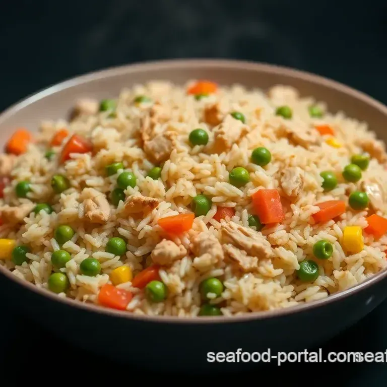 Classic Chicken Fried Rice with a Twist