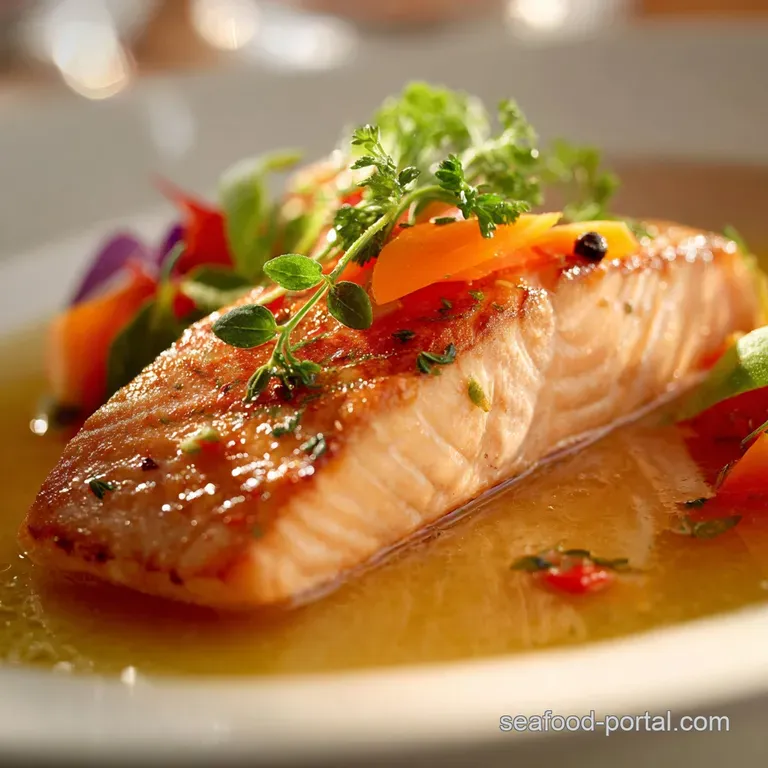 Poached Salmon The Classic Court Bouillon Method for the Moistest Fillets