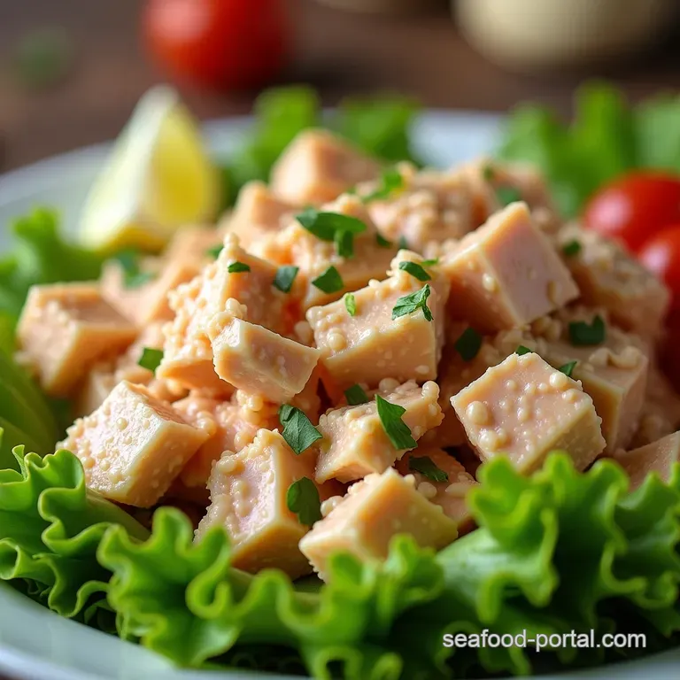 The Quintessential Creamy Tuna Salad Flavour Without Fuss