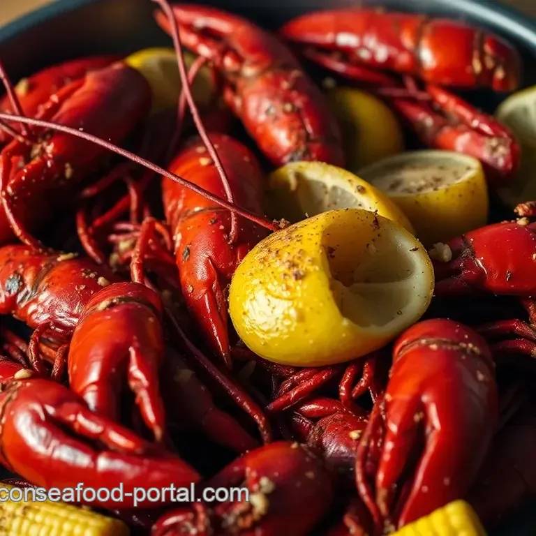 Classic Louisiana Boiled Crawfish