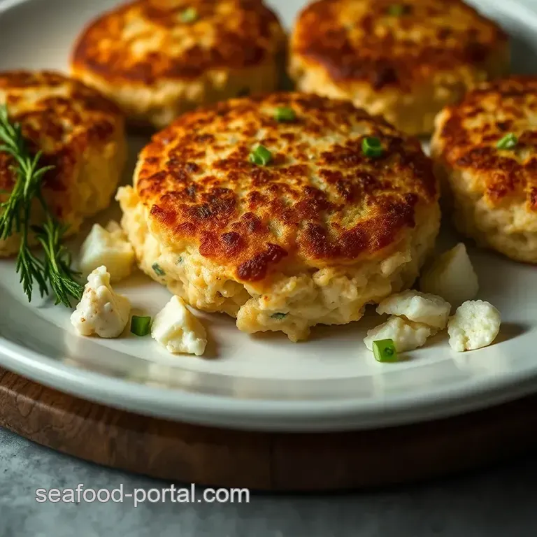 Classic Maryland-Style Crab Cakes presentation