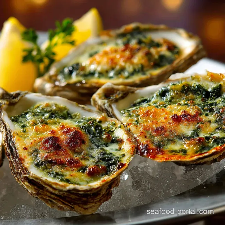 Oysters Rockefeller: The Grand Buttery Celebration (Ready in 35 Minutes)