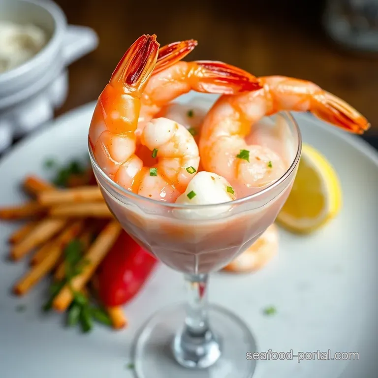 Classic Shrimp Cocktail: Perfectly Poached & Zingy!