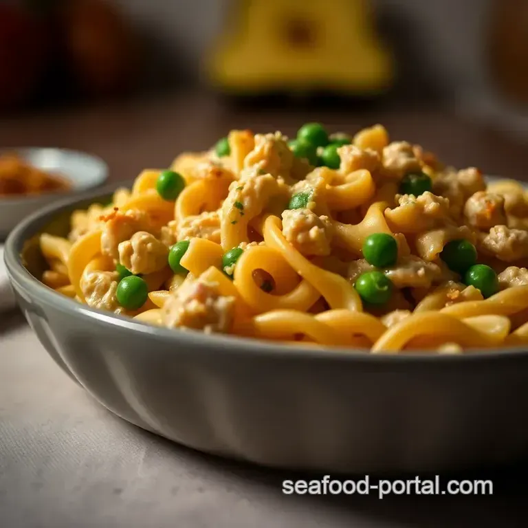 Classic Tuna Casserole: a Comforting Dish for All Occasions presentation