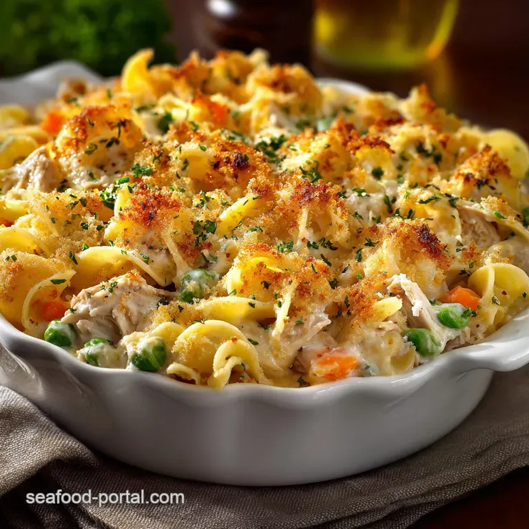 Tuna Casserole the Ultimate Creamy Nosoup Weeknight Winner presentation