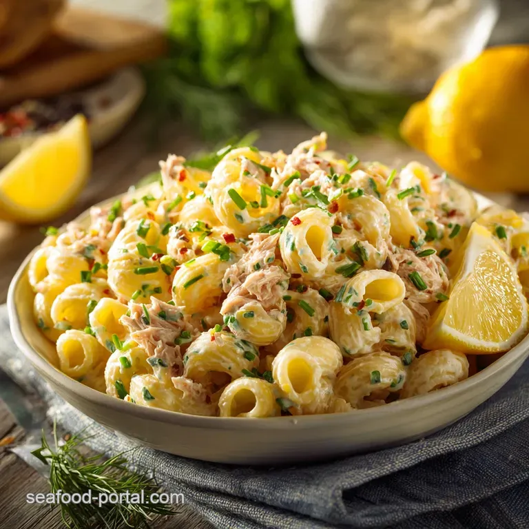The Village Fête Star Chefs Zesty Tuna Macaroni Salad