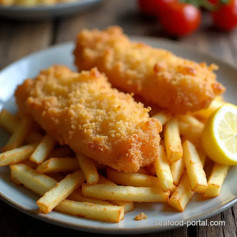 Cod Almighty Crispy Fish and Chips
