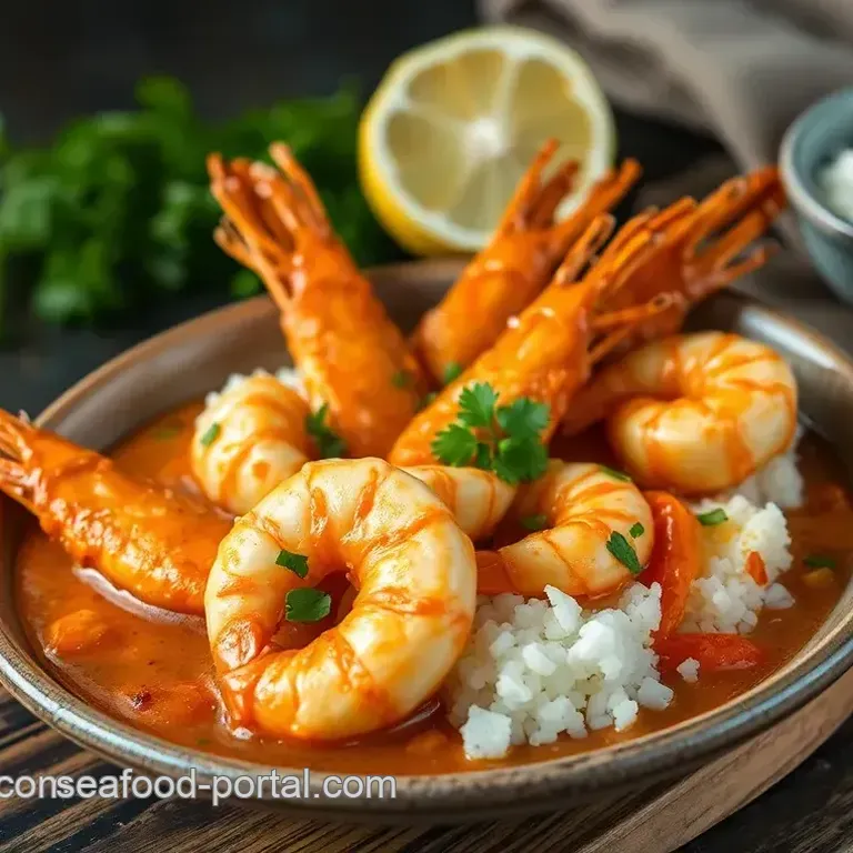 Spicy Coconut Prawns: A Tropical Delight