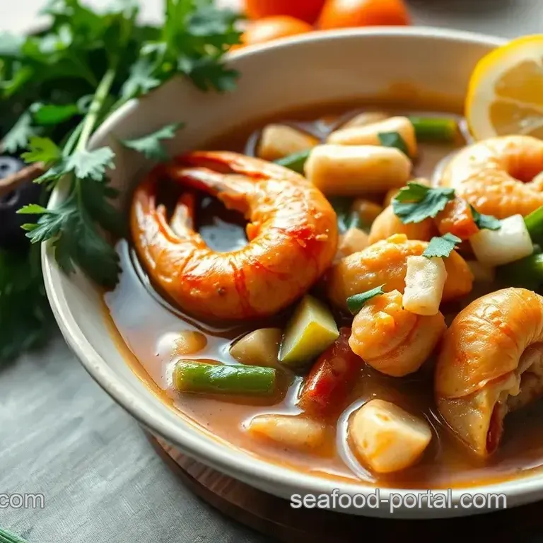 Sinigang na Seafood: A Tangy Filipino Delight with Fresh Veggies