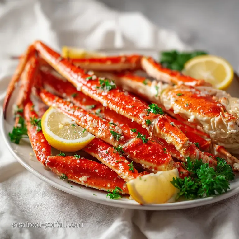 Easy Garlic Butter Snow Crab Legs