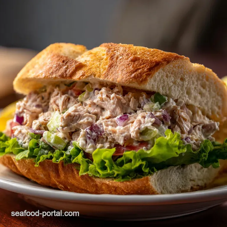 Jimmy Johns Tuna Salad: Easy Flavorful Copycat presentation