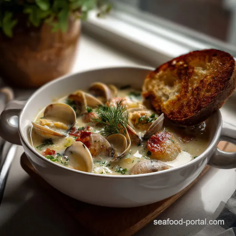 Cozy Clam Chowder Soup Recipe Classic: A Thick Favorite
