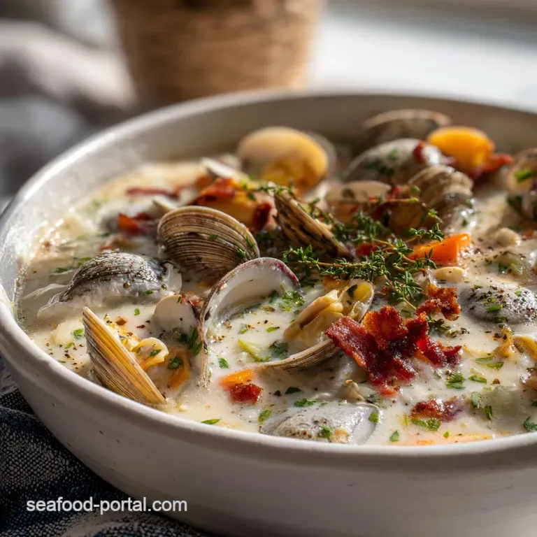 Cozy Clam Chowder Soup Recipe