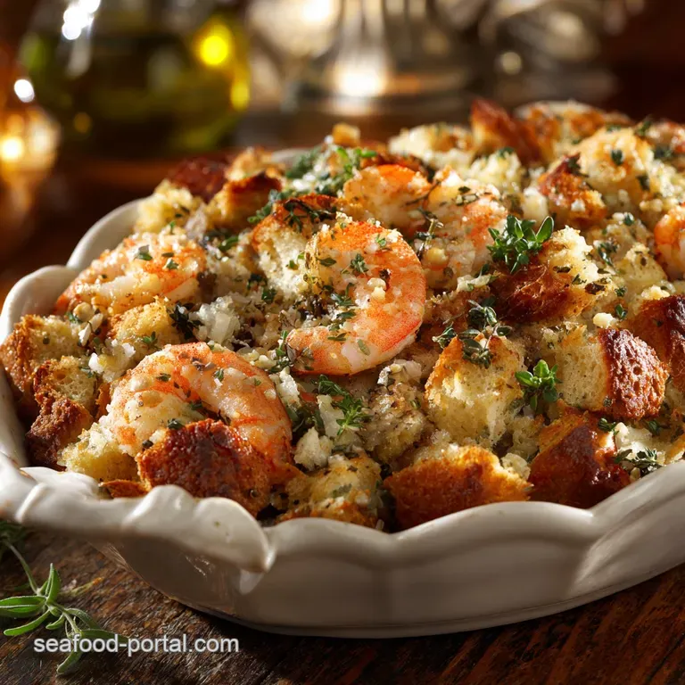 Seafood Dressing: the Ultimate Crab and Shrimp Holiday Stuffing presentation