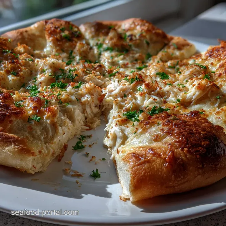 Crab Rangoon Pizza: Ultimate Creamy Recipe presentation