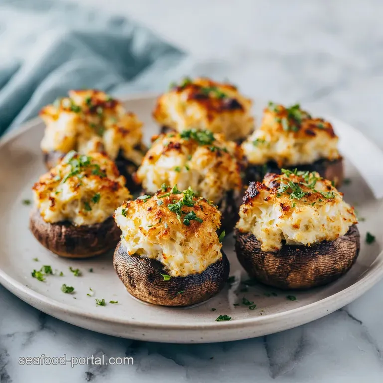 Crab Stuffed Mushrooms: The Best Easy Recipe