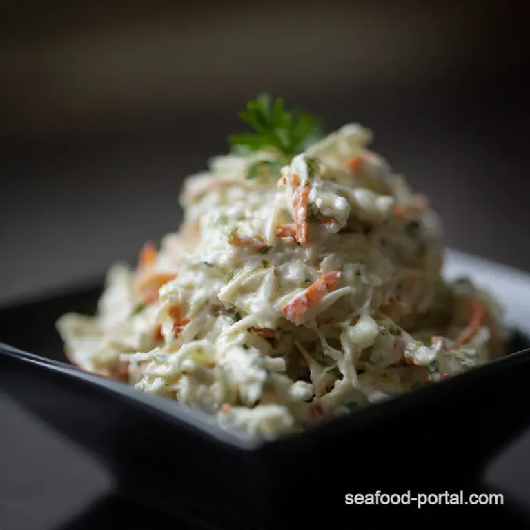 Crabby Chic the Easiest Ever Crab Salad presentation