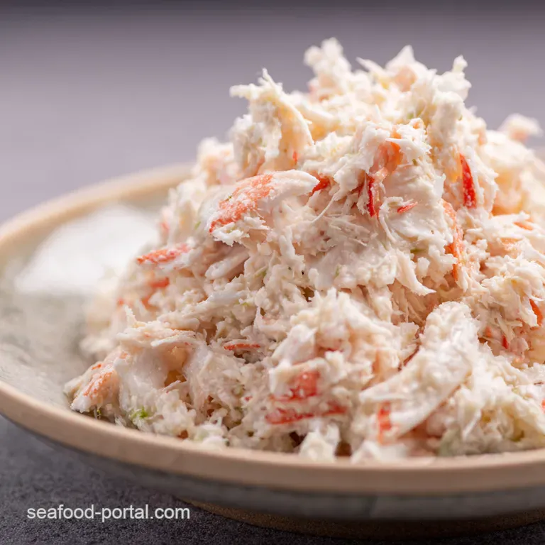 Crabby Delicious Imitation Crab Salad with a Kick
