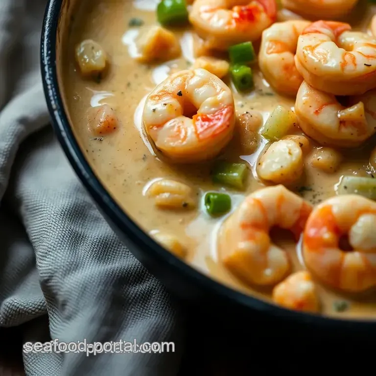 Creamy Cajun Shrimp Etouffee (One-Pot Wonder!) presentation