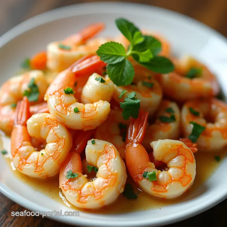 Creamy Coconut Garlic Shrimp A Taste of Paradise