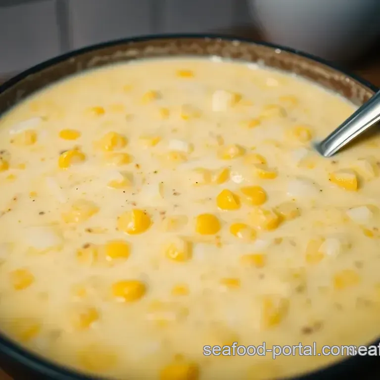 Creamy Comfort: Meatless Corn Chowder