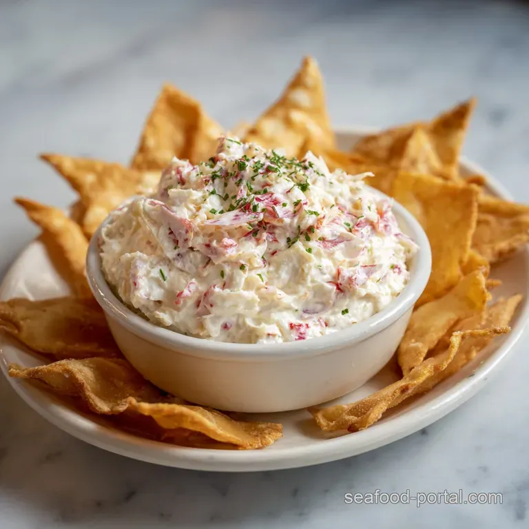 Crab Rangoon Dip: Velvety and Baked