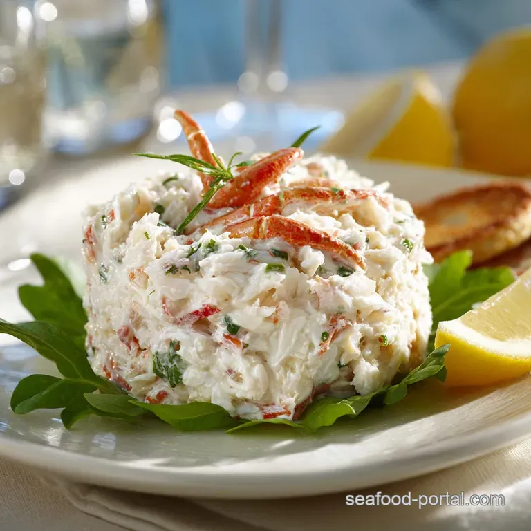 Crab Salad with Imitation Crab: Quick Creamy Deli-Style Surimi Recipe