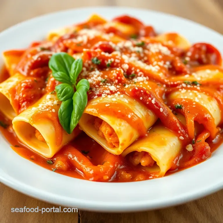 Creamy Dreamy Baked Manicotti