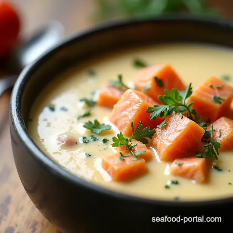 Creamy Dreamy Salmon Chowder Soup