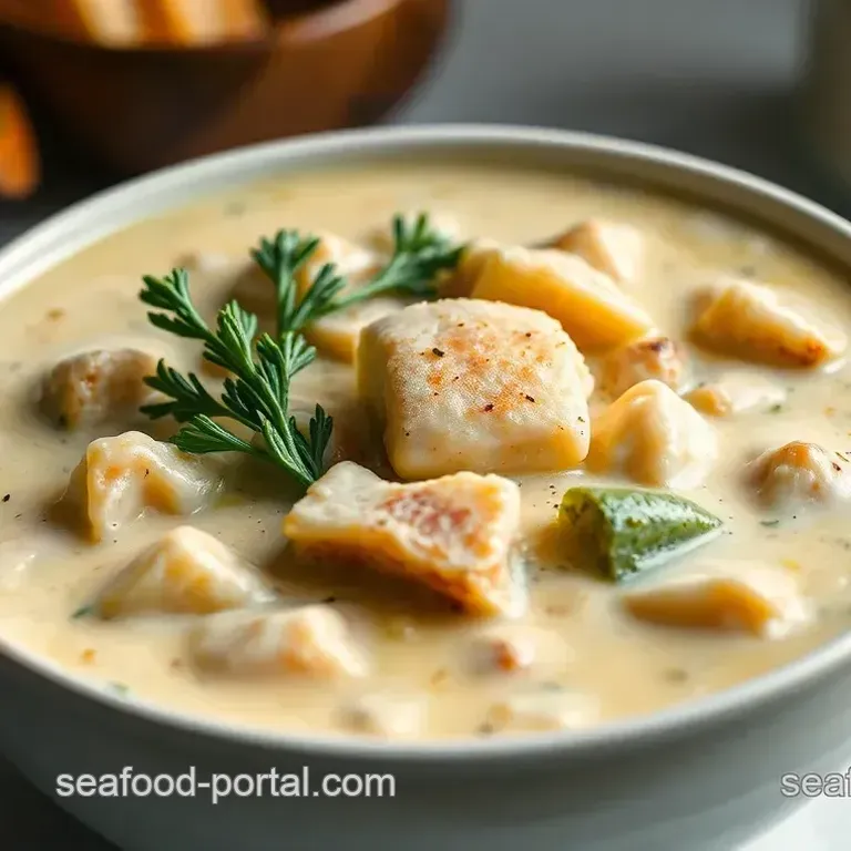 Creamy Dreamy Seafood Chowder