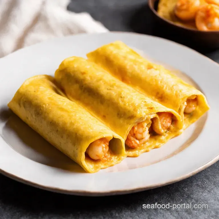 Creamy Dreamy Shrimp Enchiladas Seaside Fiesta in a Pan