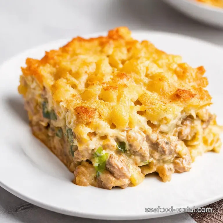 Easy Tuna Casserole Recipe Creamy Crispy Comforting