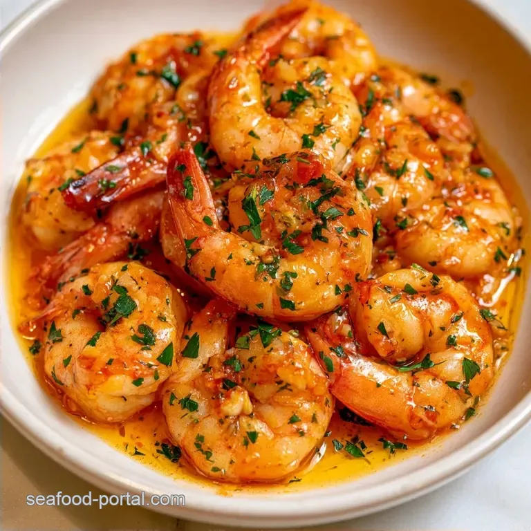 Restaurant-Style Creamy Garlic Prawns