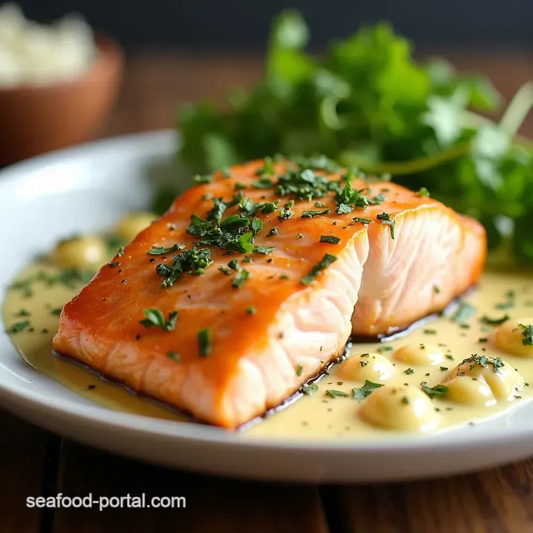 Creamy Garlic Salmon A Weeknight Wonder